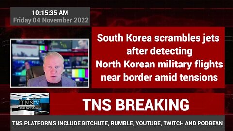 South Korea scrambles jets after detecting North Korean military flights near border amid tensions