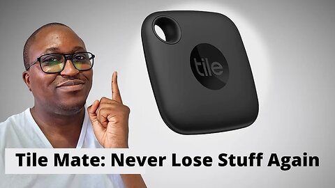 Tech Review: Find Anything with Ease using the Tile Mate Tracker!
