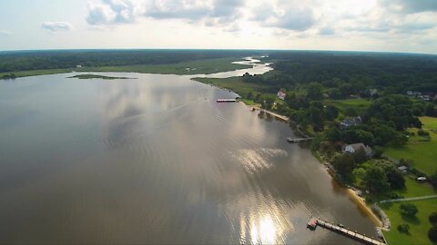 Tyaskin, Maryland (Aerial)