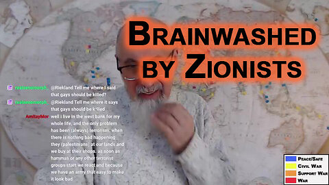 Brainwashed by Zionists, Occupiers Committing Generational Genocide, Pity the Fools [SEE LINKS]