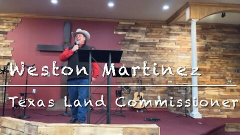 Weston Martinez for Texas Land Commissioner