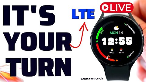 ONE UI 5 UPDATE - Galaxy Watch 4/5 LTE