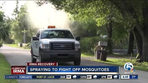 Mosquito spraying Tuesday in Palm Beach County