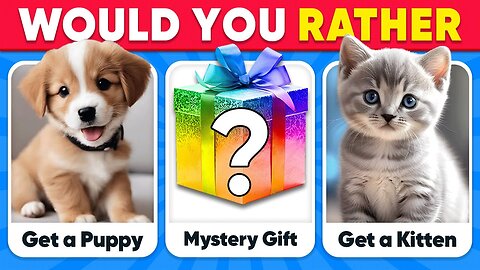 Would You Rather...? MYSTERY Gift Edition 🎁❓