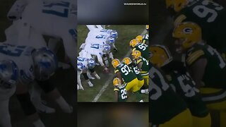 #packers steal ball from snapper, shocked when penalized for it #shorts #detroitlions #nfl