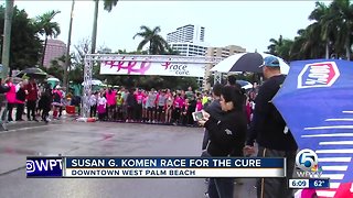 Susan G. Komen Race for the Cure held in West Palm Beach