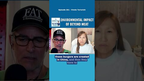 The environmental impact of Beyond Meat 📺 Full interview on YouTube https://youtu.be/1_o1oX88UfI