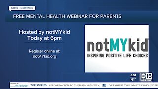 Mental health webinar for parents