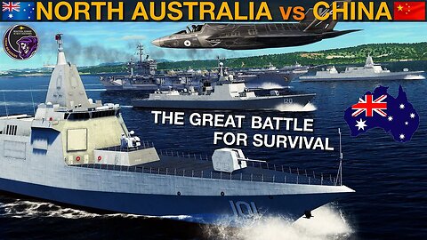 Could Darwin, Australia Survive A HUGE Chinese Naval Carrier Strike? (WarGames 134) | DCS