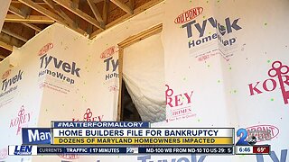 Two Maryland custom home builders file for bankruptcy
