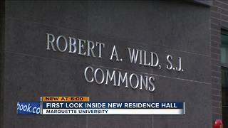 Marquette unveils new residency hall