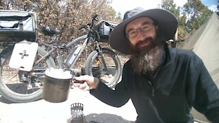 Popcorn on a Camp Stove