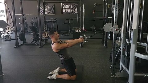 Cable Machine Assisted Reverse Nordic Curls