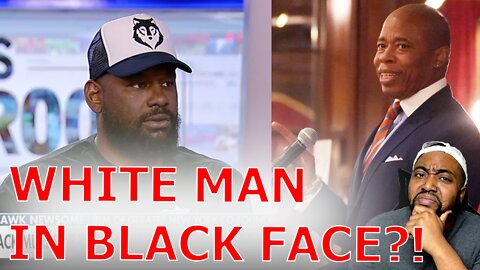 BLM Founder Hawk Newsome Calls Eric Adams A Racial Slur And A White Man In Black Face On Live TV