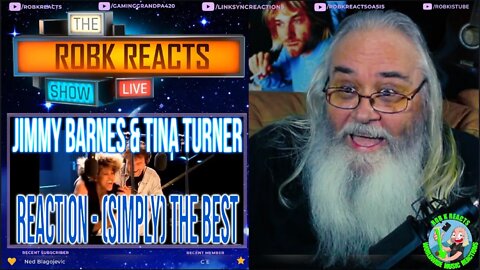 Jimmy Barnes & Tina Turner Reaction - (Simply) The Best - Requested