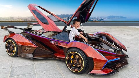Crafting a Special Edition Lamborghini Vision GT for My Son: The Process