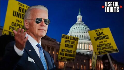 ‘Union Joe’ Biden sells out rail workers