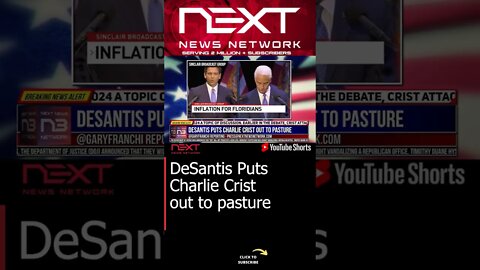 DeSantis Puts Charlie Crist out to pasture #shorts