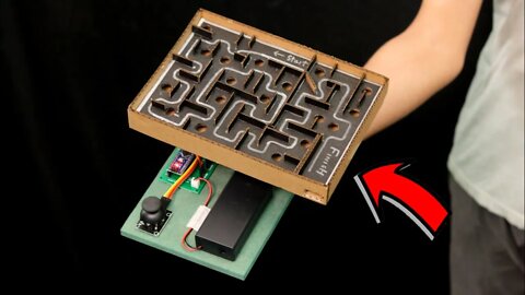WOW! Amazing DIY Maze Game from Arduino