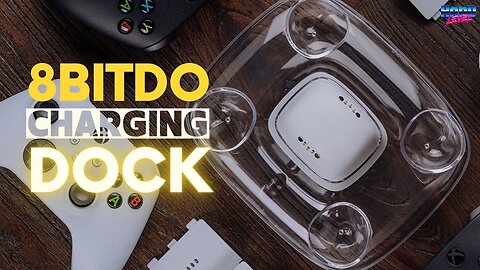 8Bitdo Charging Dock para Xbox One e Series S/X! Diga adeus às pilhas com essa base lindona!