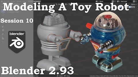 Modeling A Toy Robot, Session 10