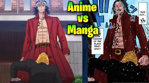 TAIJU INTRODUCTION… Tokyo Revengers Anime vs Manga