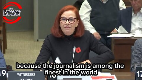 Watch: CBC CEO Catherine Tait is called out for publishing a false article and refuses to apologize