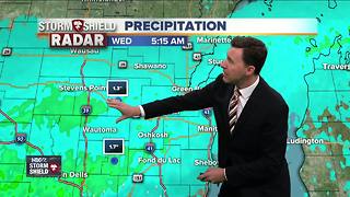 Michael Fish's NBC26 Storm Shield weather forecast