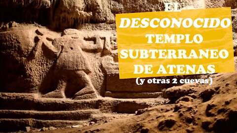 La cueva del Ninfolepto o de Argédimos, el DESCONOCIDO templo subterráneo de Atenas y 2 cuevas más