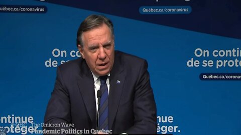 Legault says unvaccinated Quebecers will have to pay a health tax