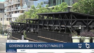 Governor Newsom asked to protect San Diego parklets