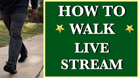 How to Walk-Live Stream with Todd Martin MD from The Walking Code