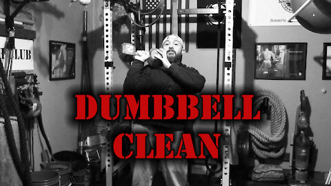 Dumbbell Clean