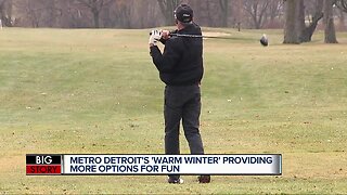 Metro Detroit's 'warm winter' providing more options for fun