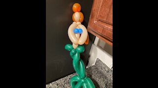 Simple Balloon Mermaid tutorial