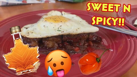 Maple Habanero Steak and Eggs?! Hidden Gem?!? - (Kitchen Trials 1)