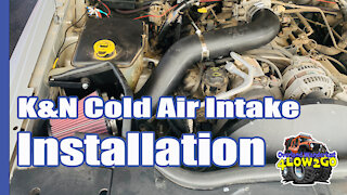 DIY K&N Cold Air Intake Install on 2006 Jeep Commander 4.7L