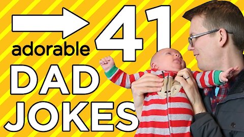 41 Dad Jokes in 4 Minutes! [memorize and impress your kids ;-) ]