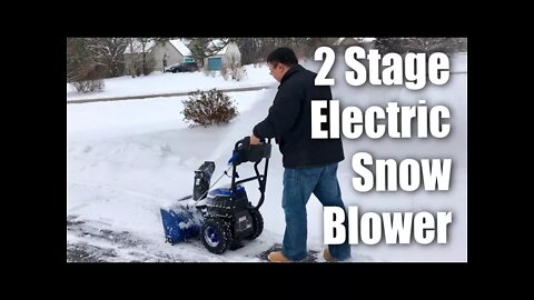 Snow Joe iON24SB-XR 80V Max 5.0 Ah Cordless Self-Propelled Two-Stage Snow Blower Review