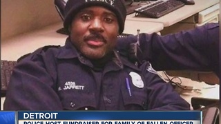 Police hold fundraiser for fallen officer's family