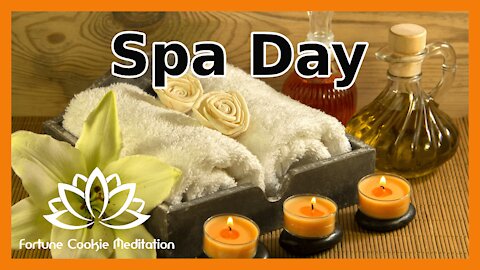 Spa Day, Solfeggio Music, Healthy Self-care, 528Hz Miracle Tone, Positive Energy Release, Love-FCM