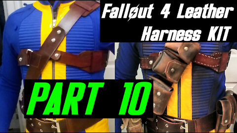 Fallout 4 Leather Chest Piece Harness Kit 10