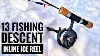 13 Fishing Descent Inline Ice Reel | Gear Review