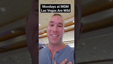 Mondays at MGM Las Vegas Are Wild #vegas #mgm
