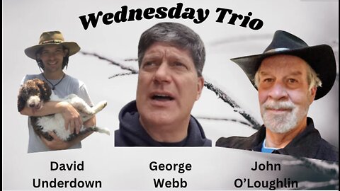 Wednesday Night Trio, Nov. 22, 2023 with George Webb, David Cranmer Underdown, and McDuff