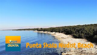 Punta Skala Nudist Beach - Zadar In Croatia