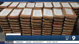 Nogales Border Patrol station agents seize 200 pounds of meth