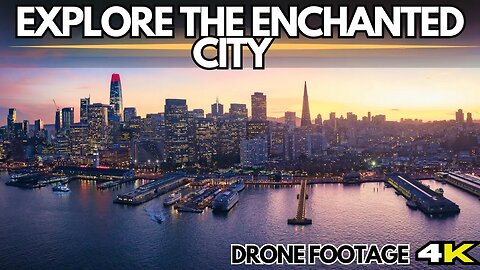 San Francisco, California 🌉 Aerial Marvels in 4K Drone Footage United States Of America 🇺🇸