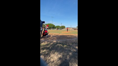 Our #11 throwing heat in a bracket softball game this weekend.