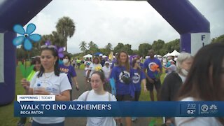 Walk to End Alzheimer's held in Boca Raton